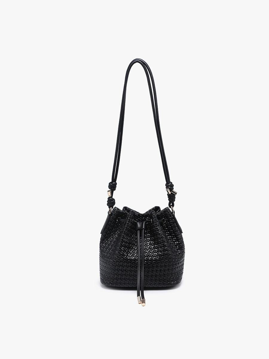 The Capri Woven Bucket Bag