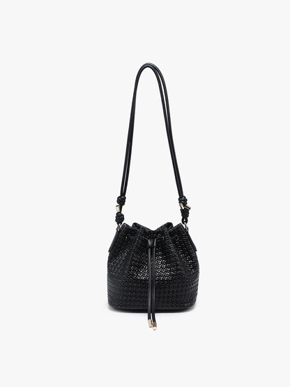 The Capri Woven Bucket Bag
