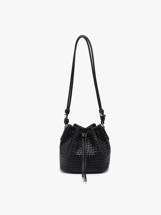 The Capri Woven Bucket Bag