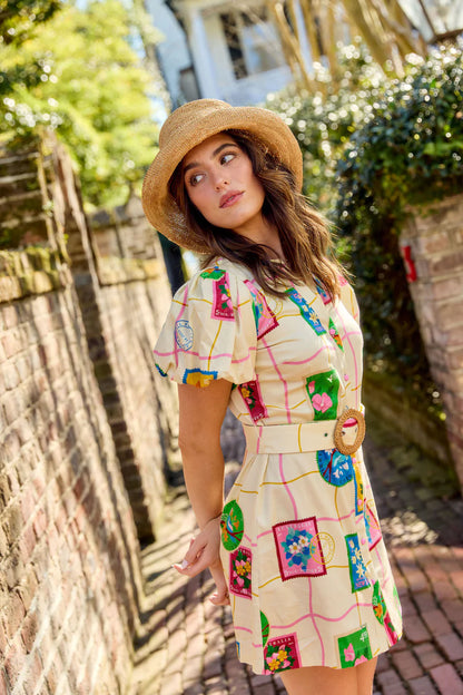 Blakely Dress in Postcard