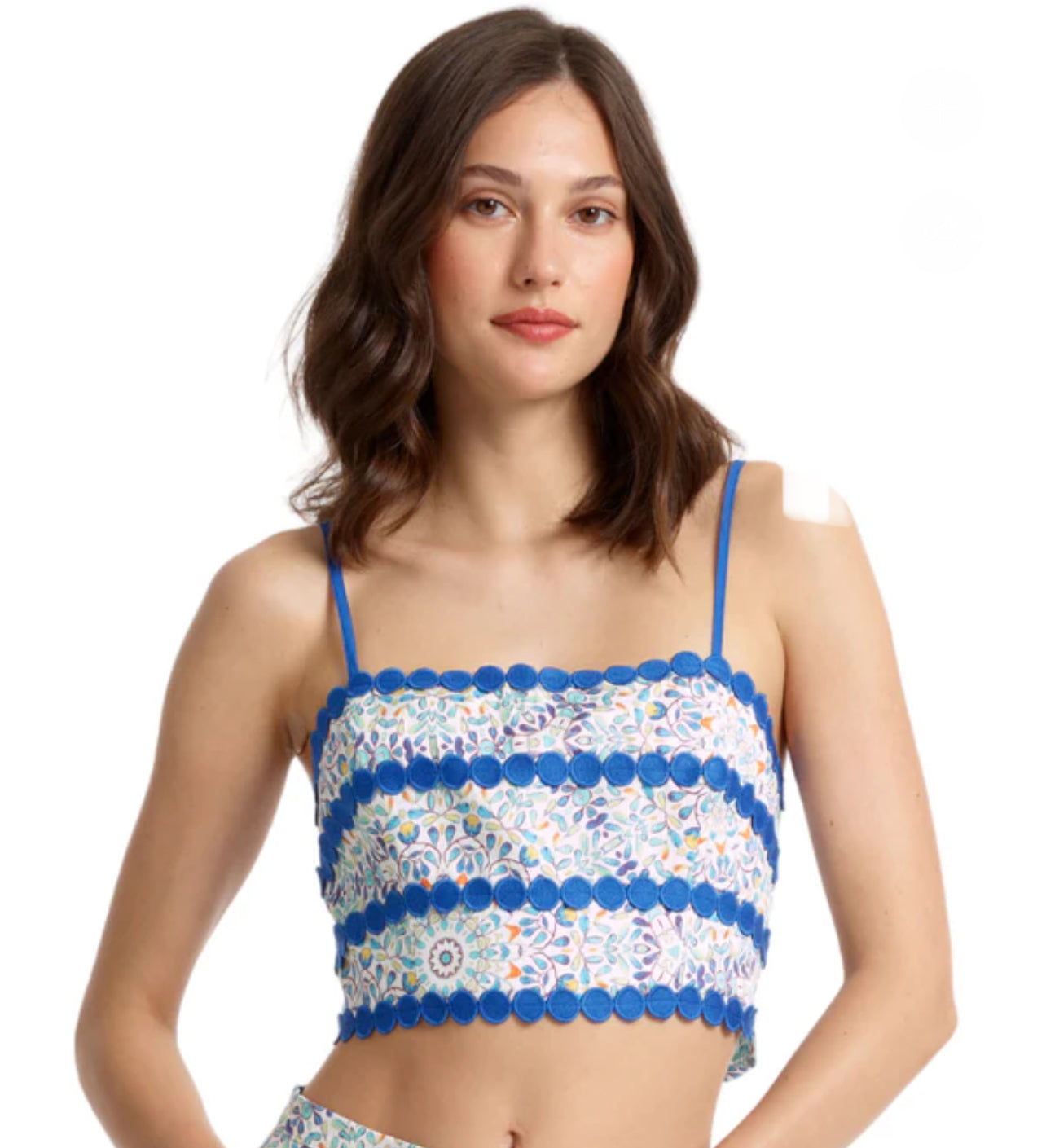 Porcelain Crop Top