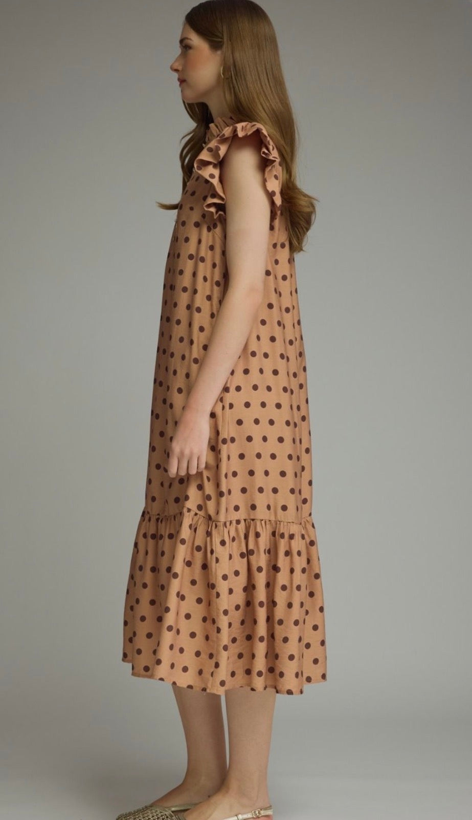 Camille Polka Dot Dress