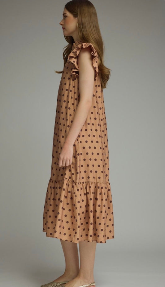 Camille Polka Dot Dress
