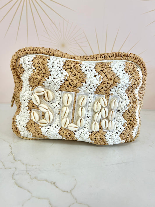 Sun Seashell Makeup Bag