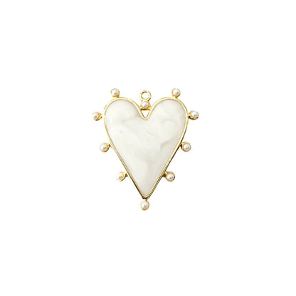 Barry Heart Bandana Scarf Necklace in Pink
