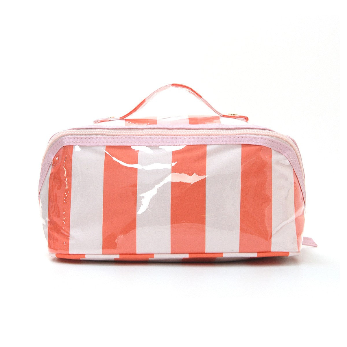 Orange/Pink Open Flat Makeup Pouch