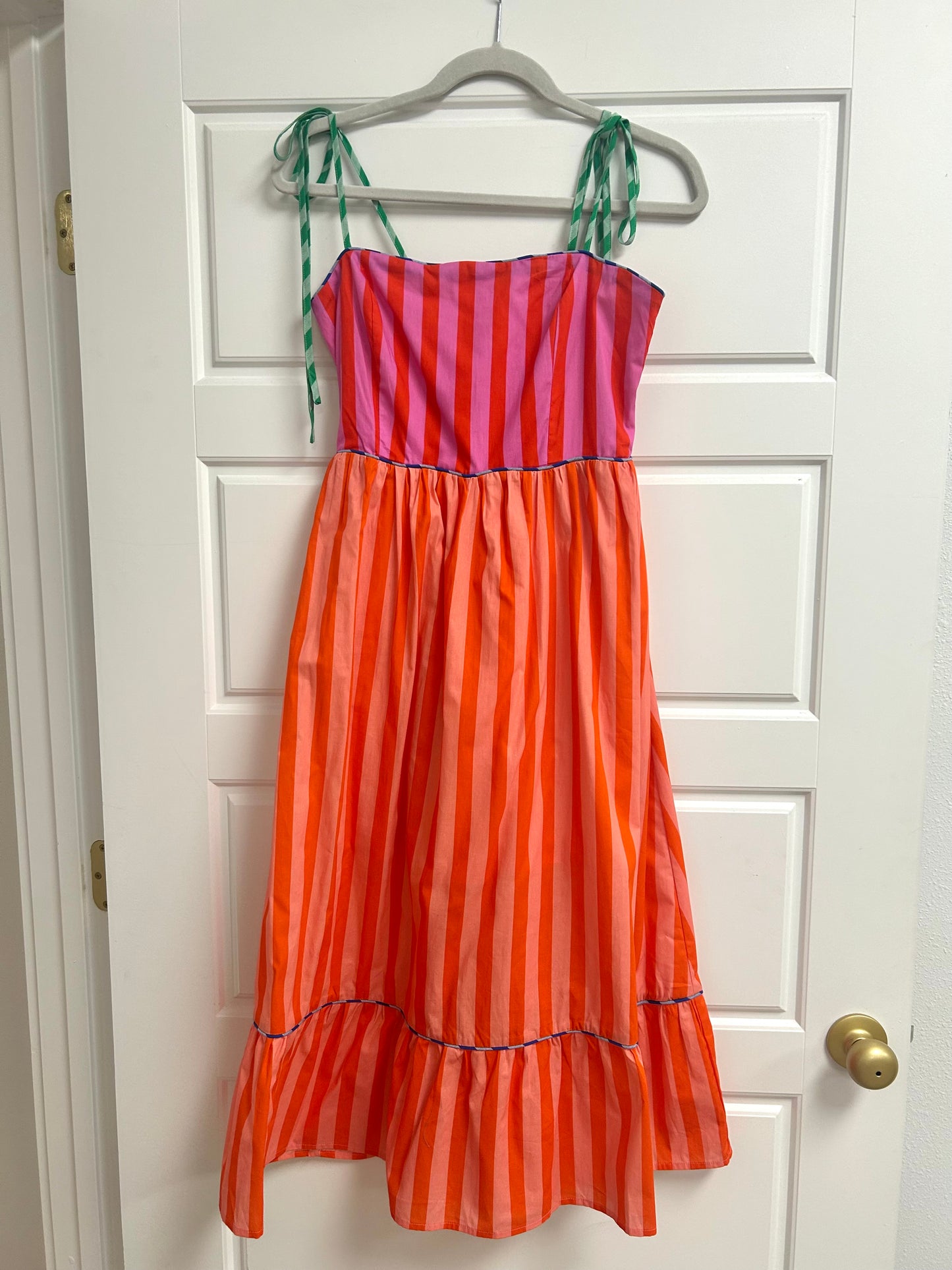 Sunkissed Stripe Maxi Dress