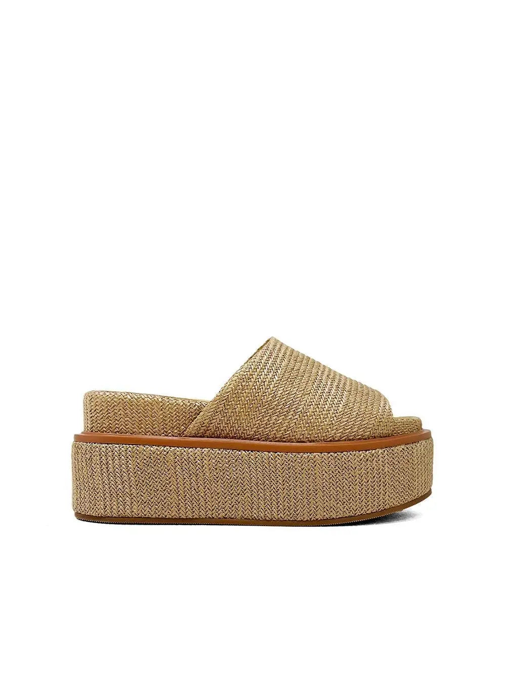 Lexie Woven Platform Wedge Sandal
