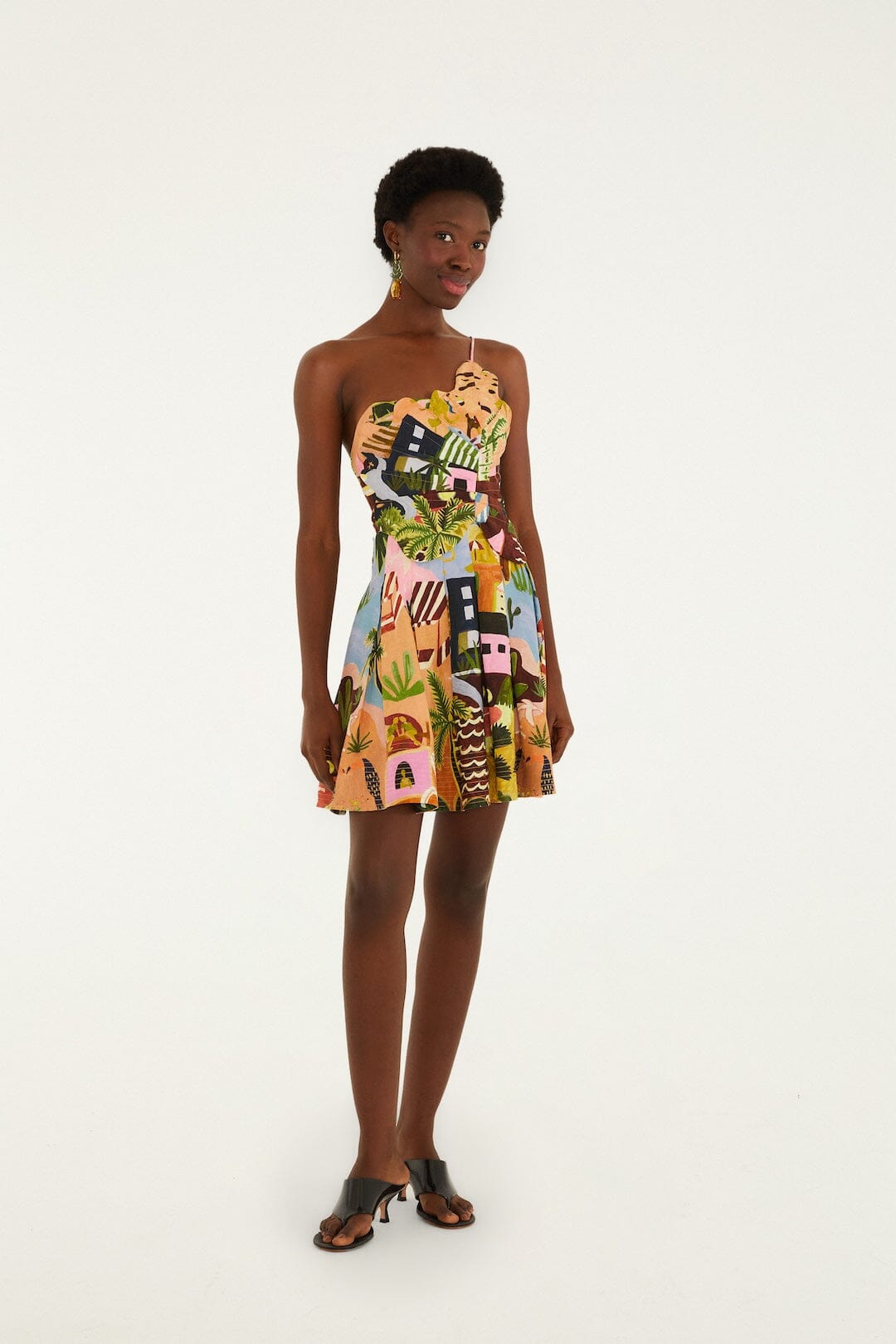 Grace Palm Parade Pop Dress