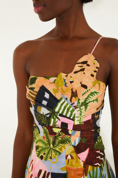 Grace Palm Parade Pop Dress