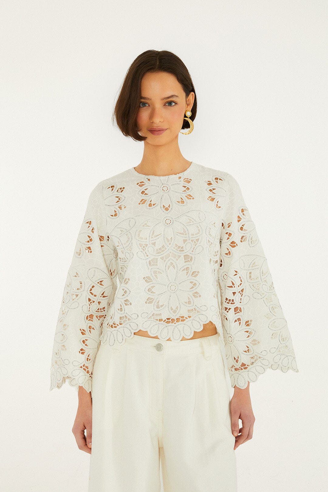 Velma Ivory Daydream Blouse