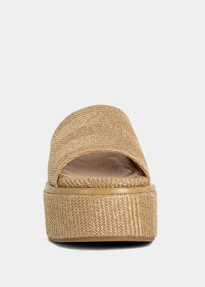 Lexie Woven Platform Wedge Sandal
