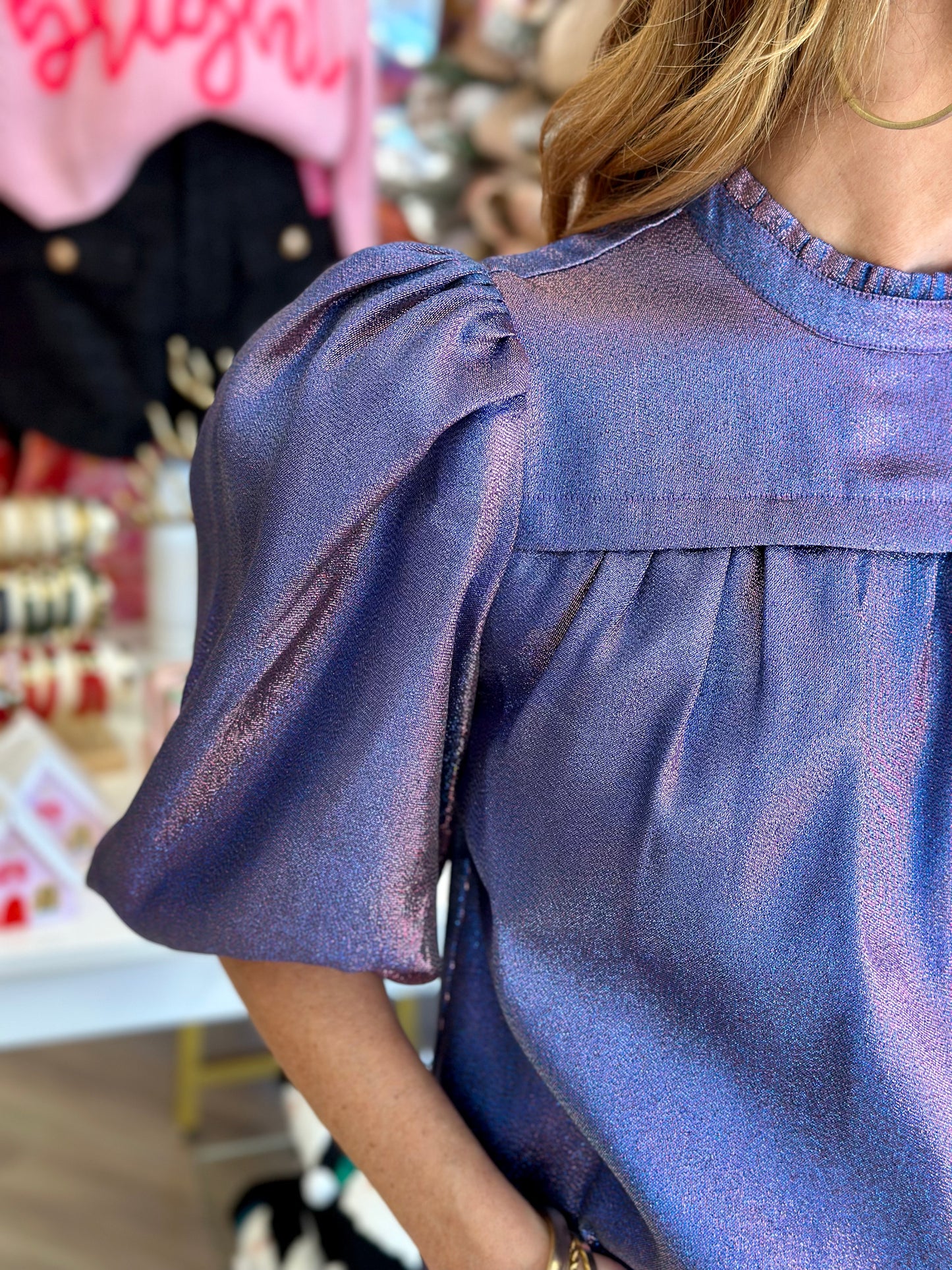 Mel Top in Disco Ball
