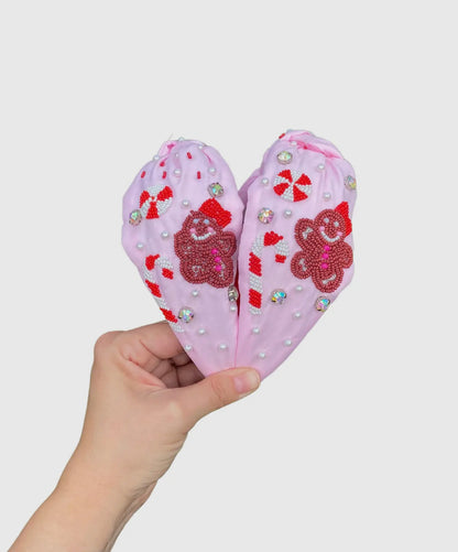 Peppermint & Gingerbread Headband