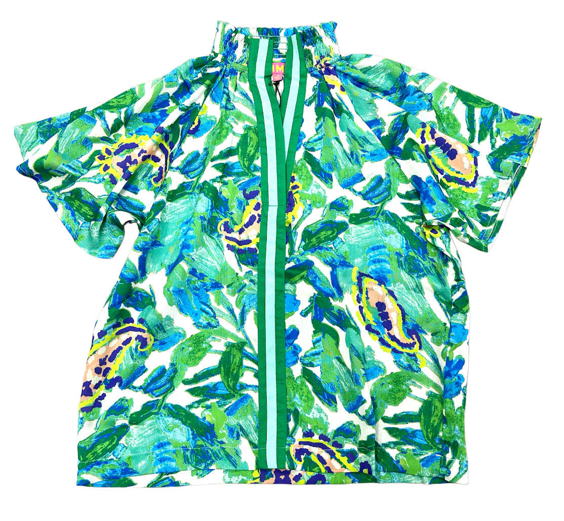 FINAL SALE- SS Green Top