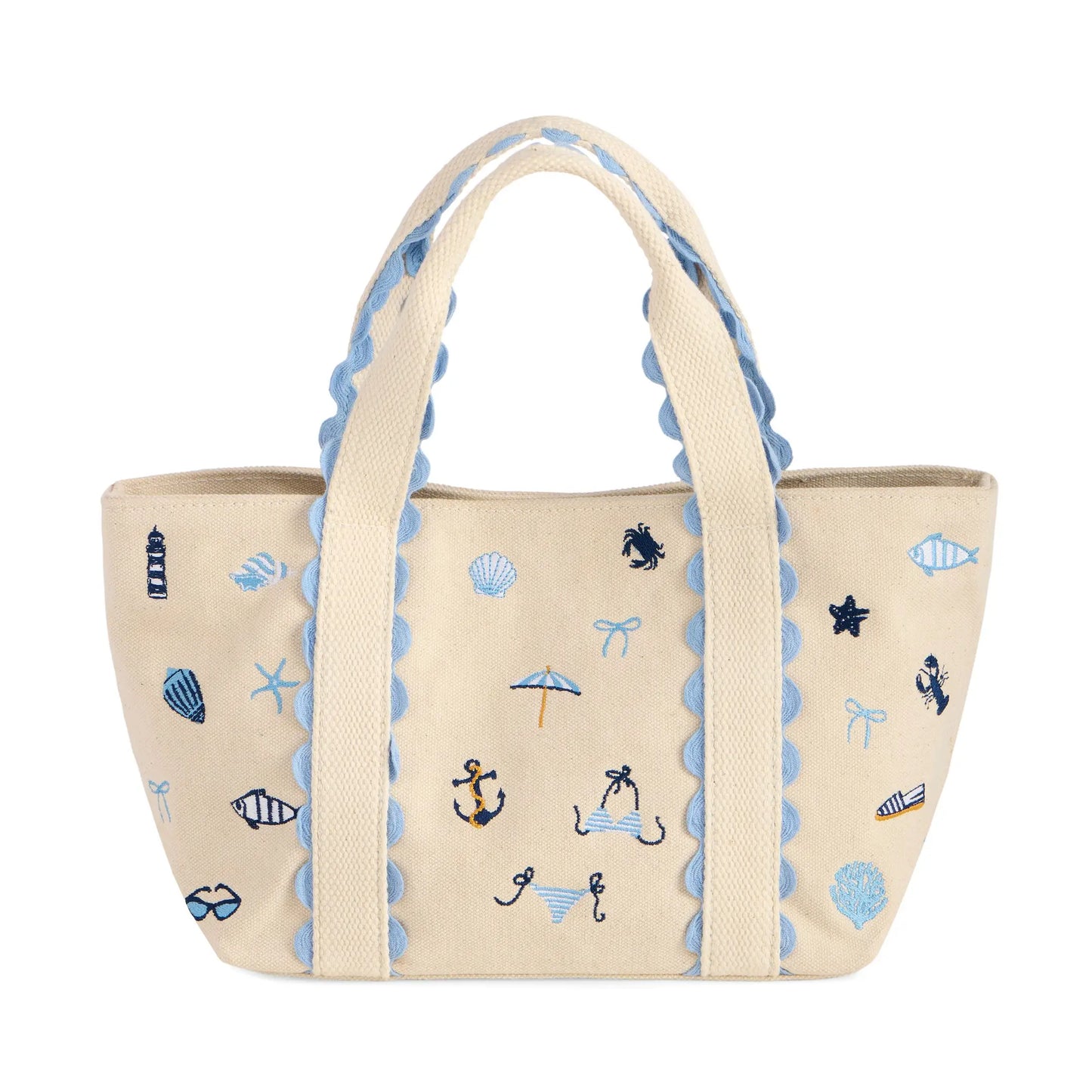 Beach Icons Tote Bag