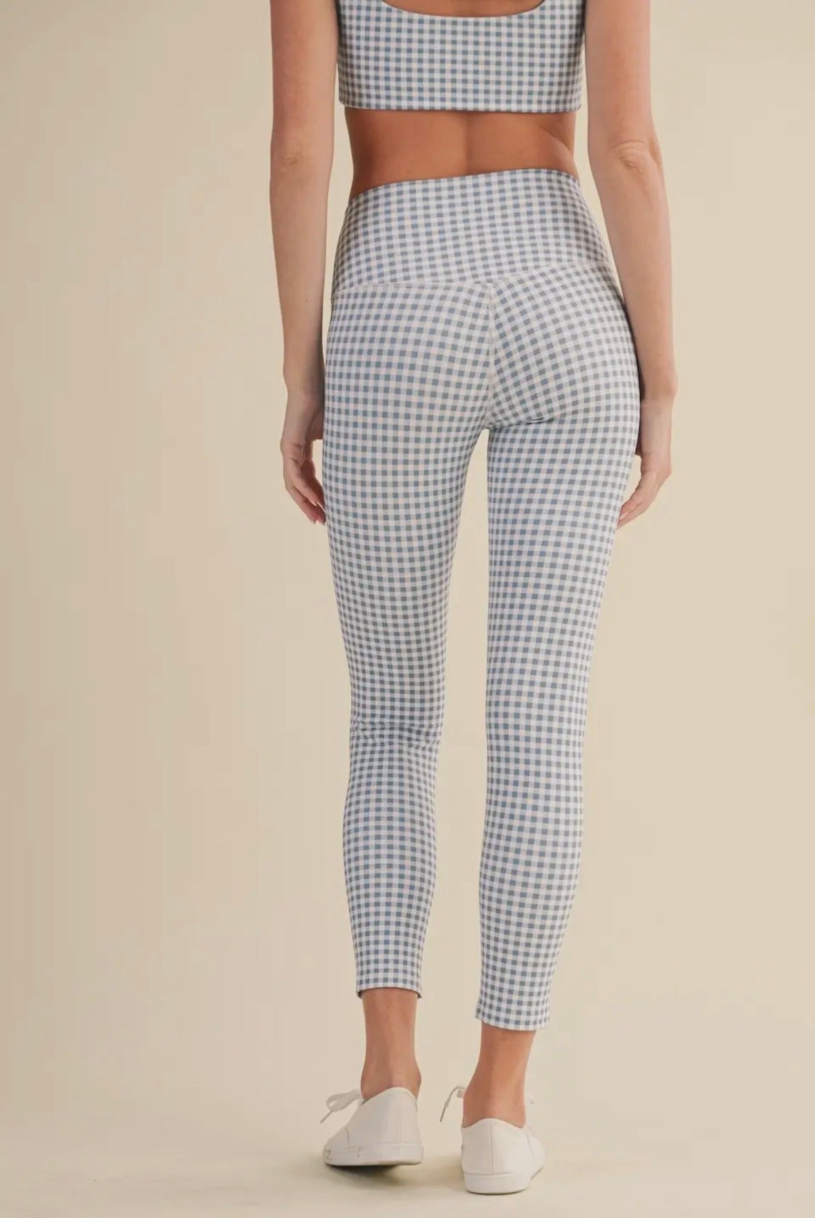 Gingham Aligned High-Rise Leggings
