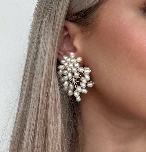 Pearl Burst Earrings