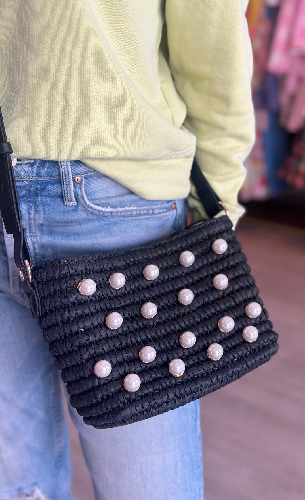 Black Pearl Crossbody