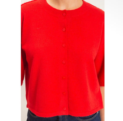 Iris Drop Shoulder Cardigan