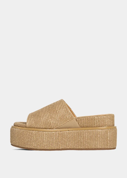 Lexie Woven Platform Wedge Sandal