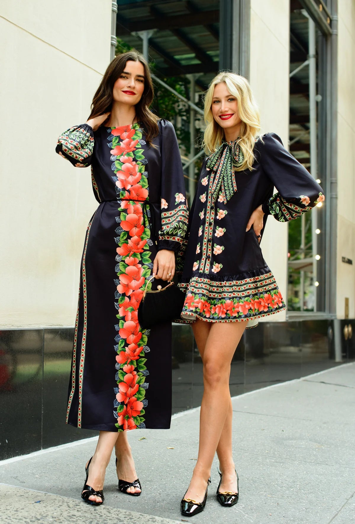 Dawn Maxi Dress in Garland Stripe