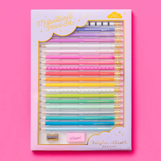 Motivational Pencil Set
