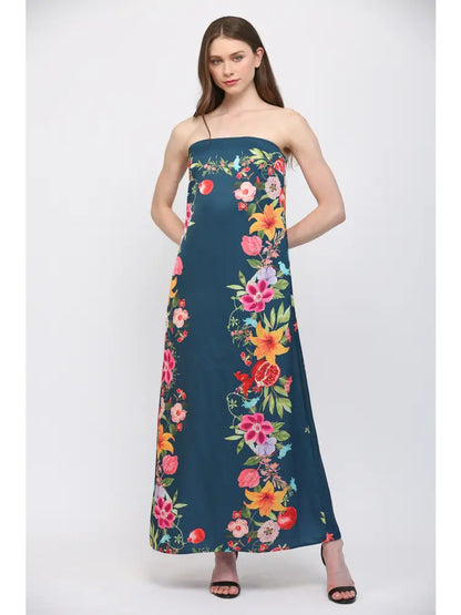 Midnight Garden Maxi Dress
