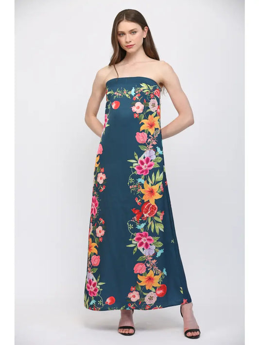Midnight Garden Maxi Dress