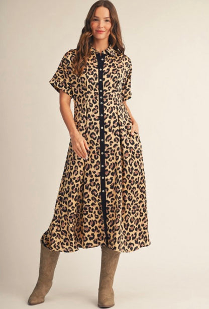 Lucy Leopard Maxi