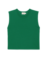 Load image into Gallery viewer, Collins Crewneck Tank in Verdant Green
