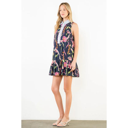 Garden Party Collared Dress