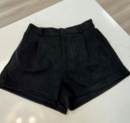 Suede Short in Black