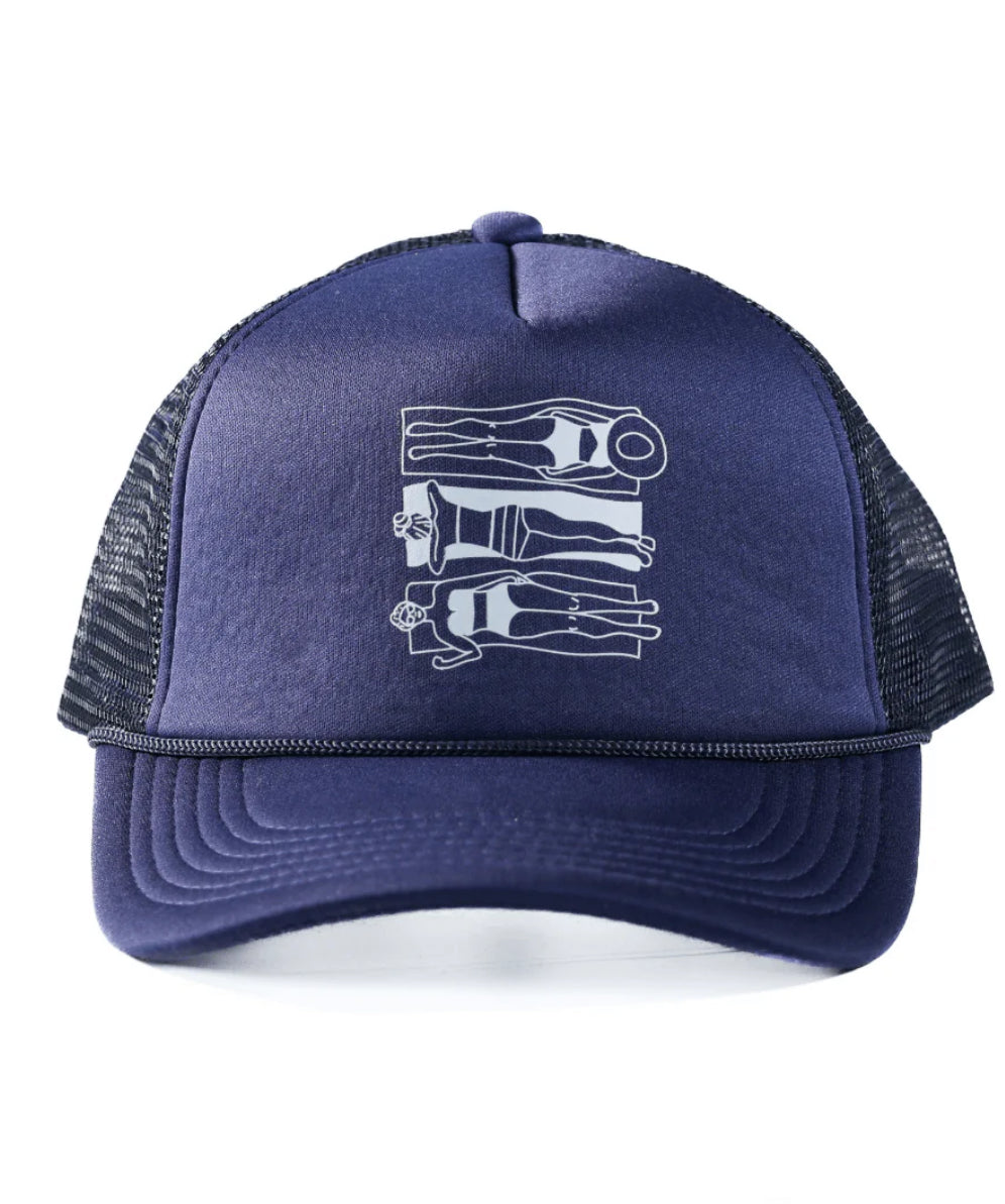 Navy Sunbather Trucker Hat