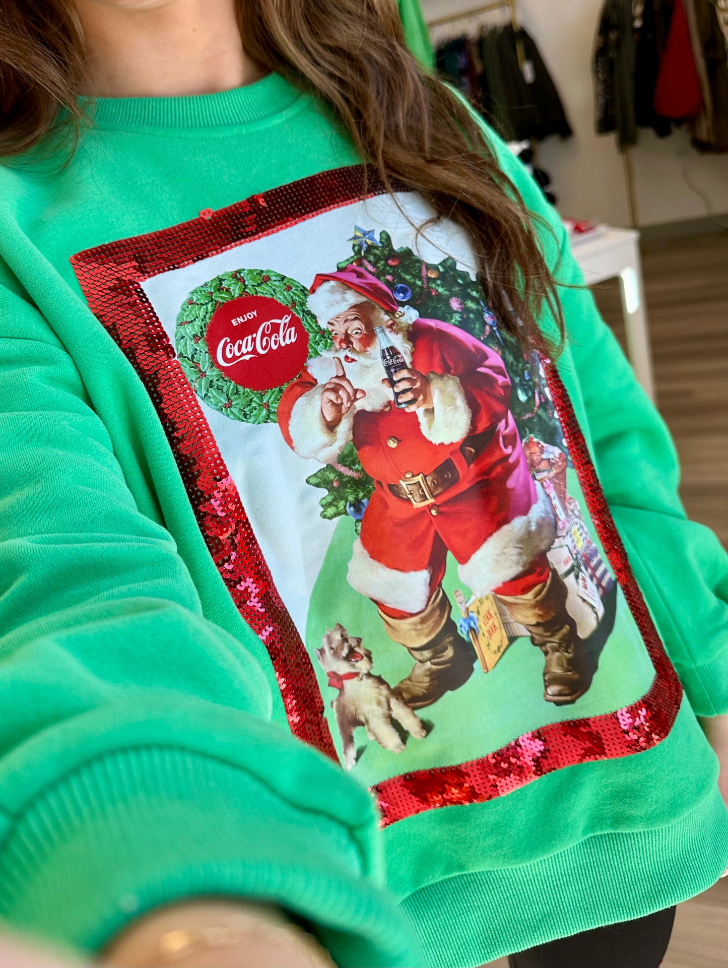 Coca-Cola Santa Sweatshirt