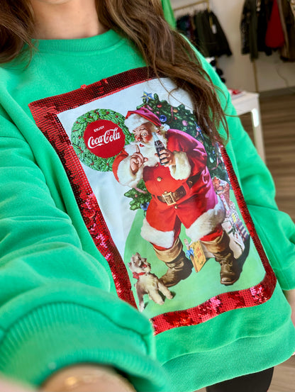 Coca-Cola Santa Sweatshirt