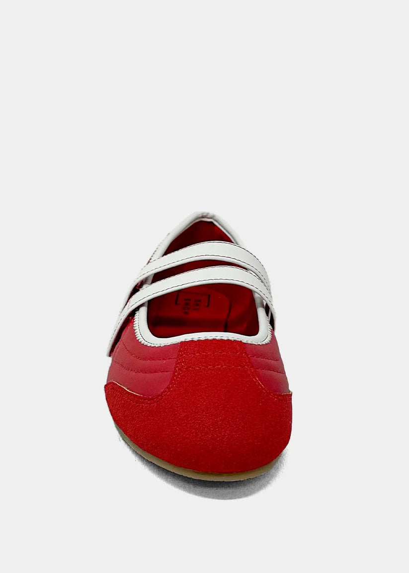 Salome Ballet Flat in Red