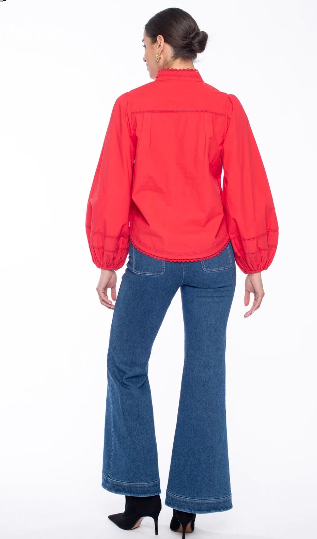 Katie Top in Red Apple