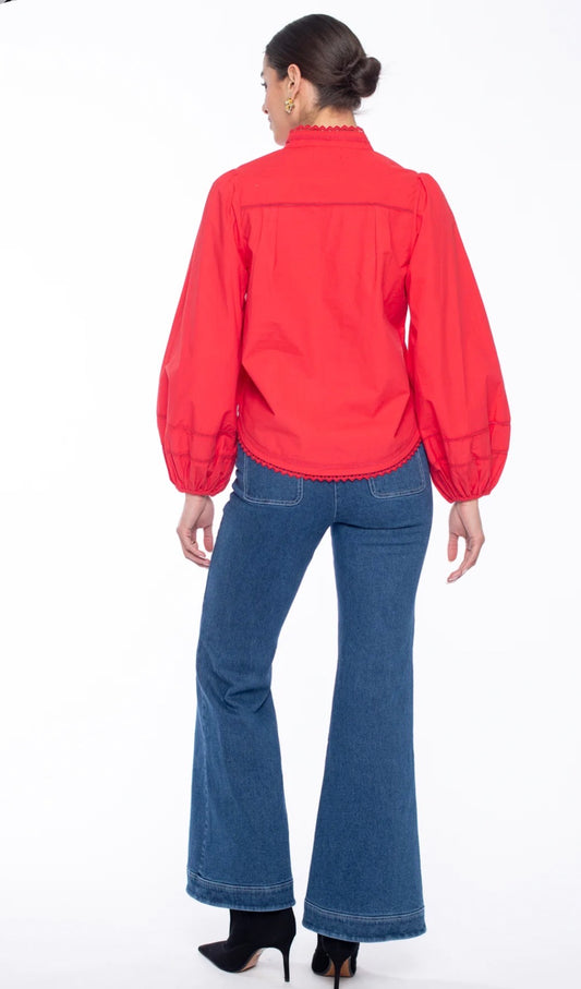 Katie Top in Red Apple