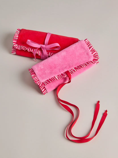 Velvet Jewelry Roll