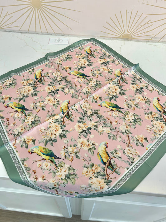 Parrot Garden Scarf