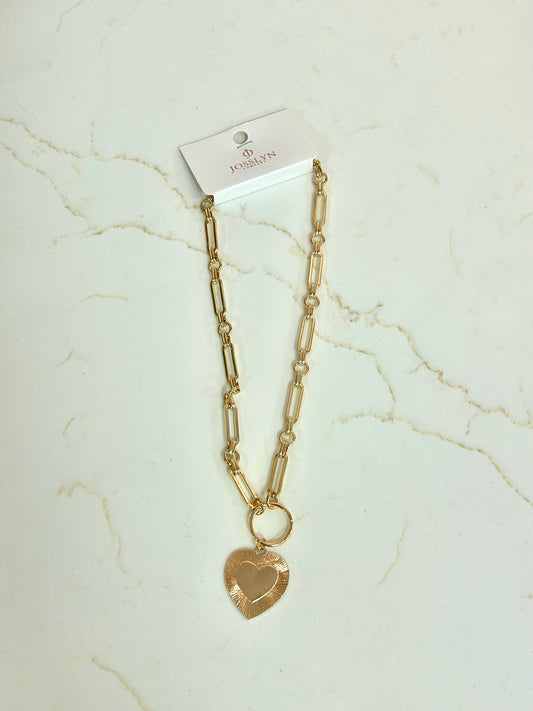 Heart Chain Necklace