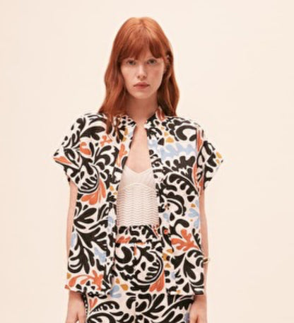 Lison Blouse in Crème