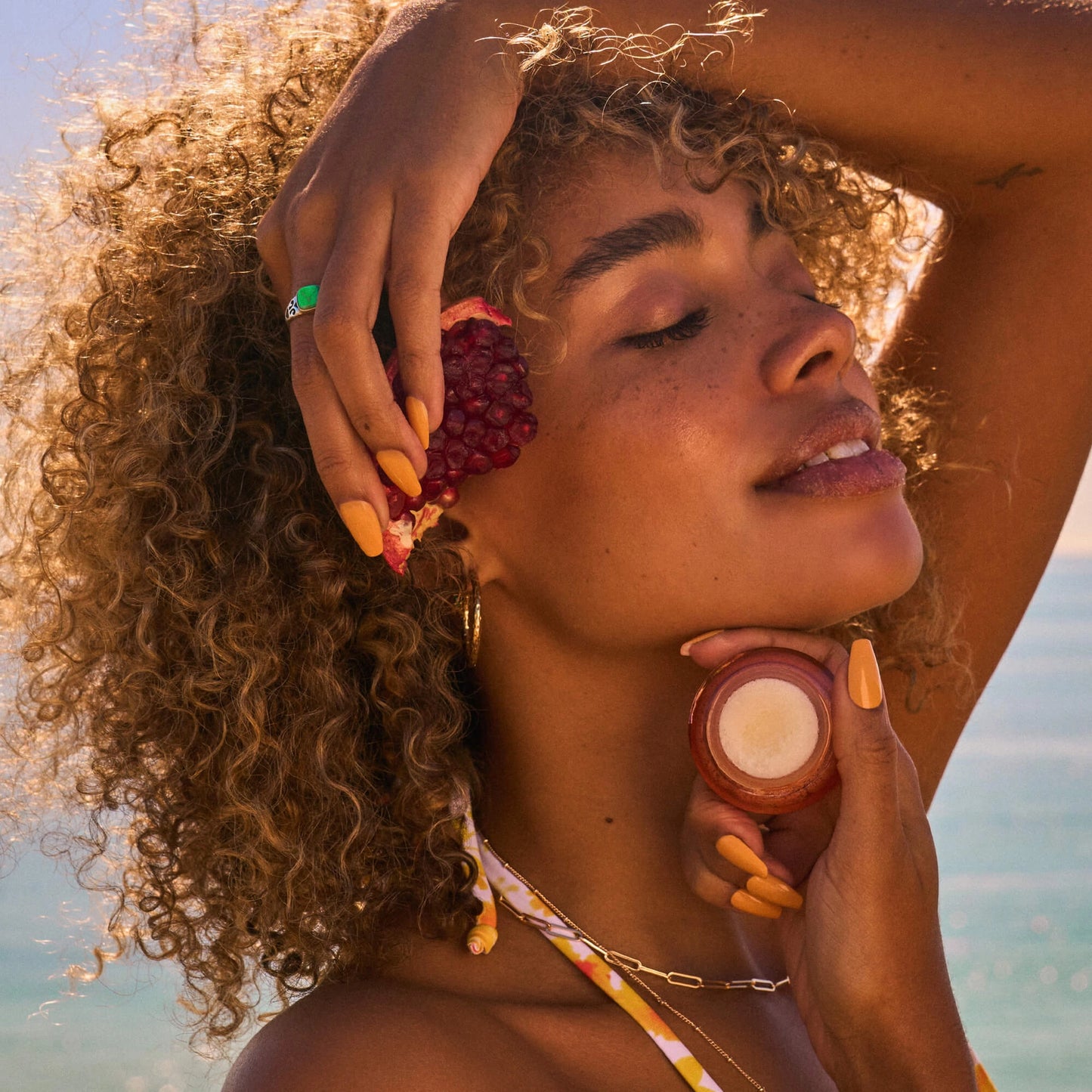 Pomegranate Peach Lip Scrub