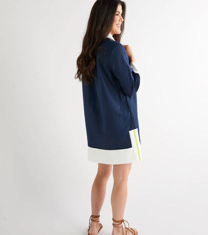 Carrie Dress in Navy