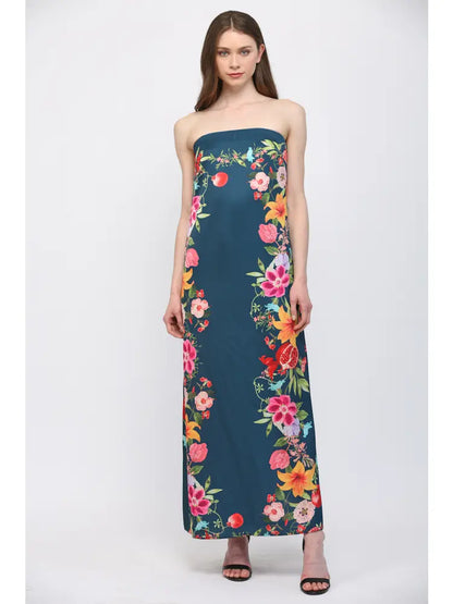 Midnight Garden Maxi Dress