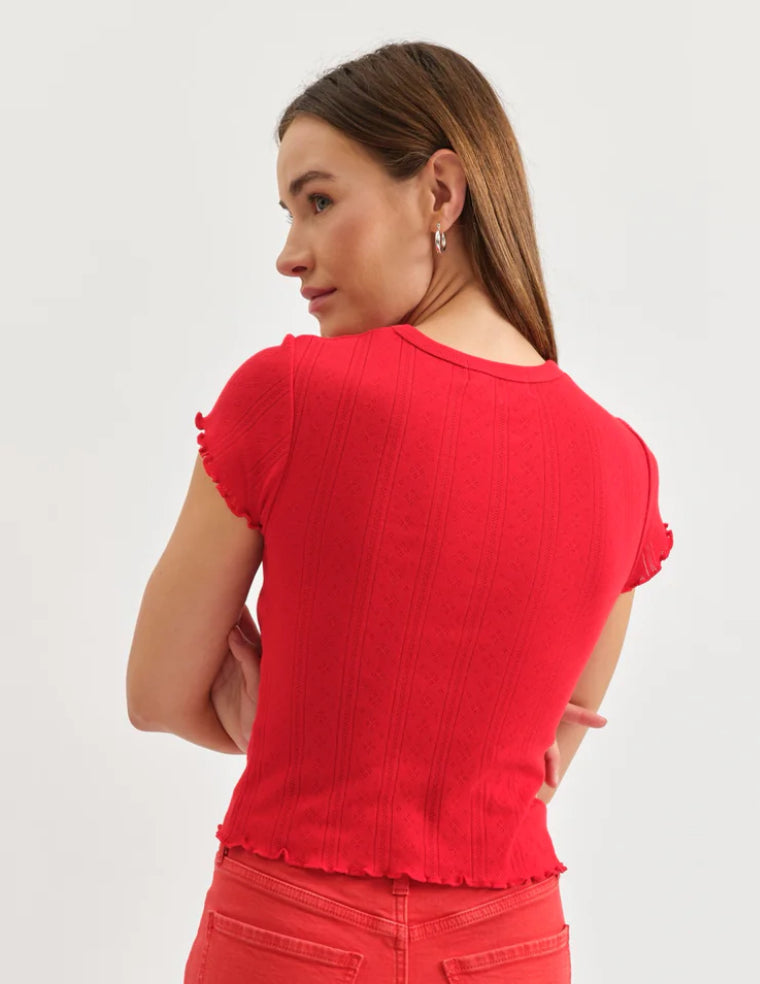 Lily Baby Tee in Cherry