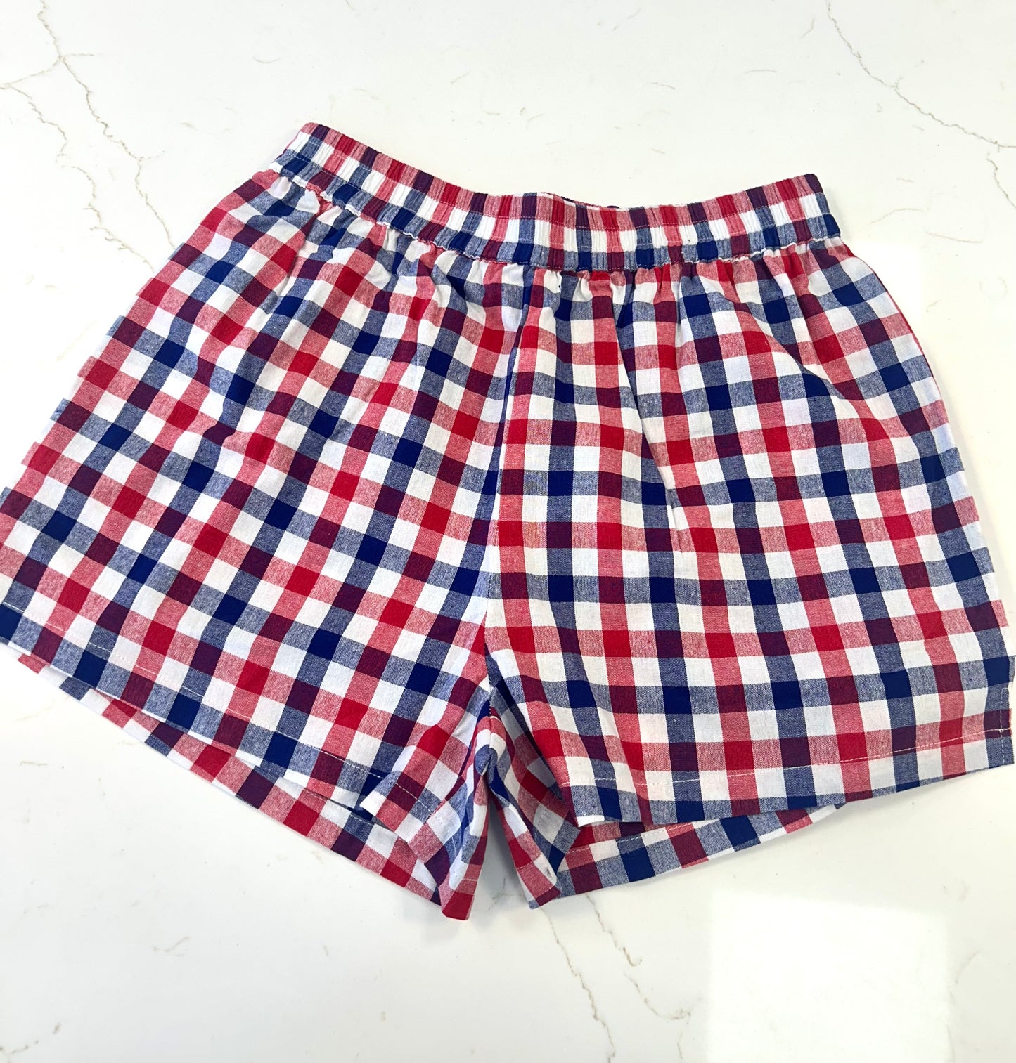 Gingham Boxer Shorts