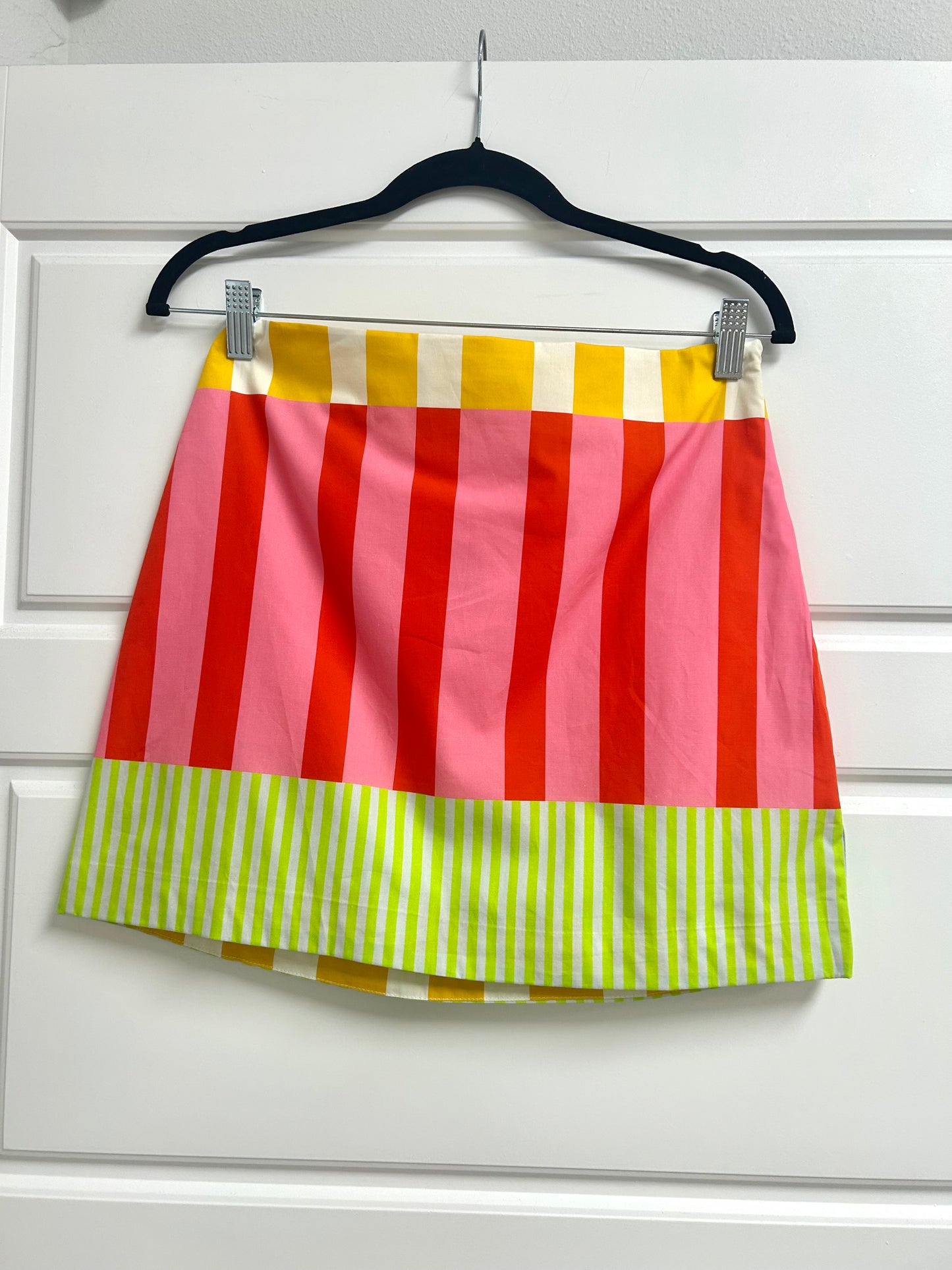 Summer Social Multi Stripe Skirt