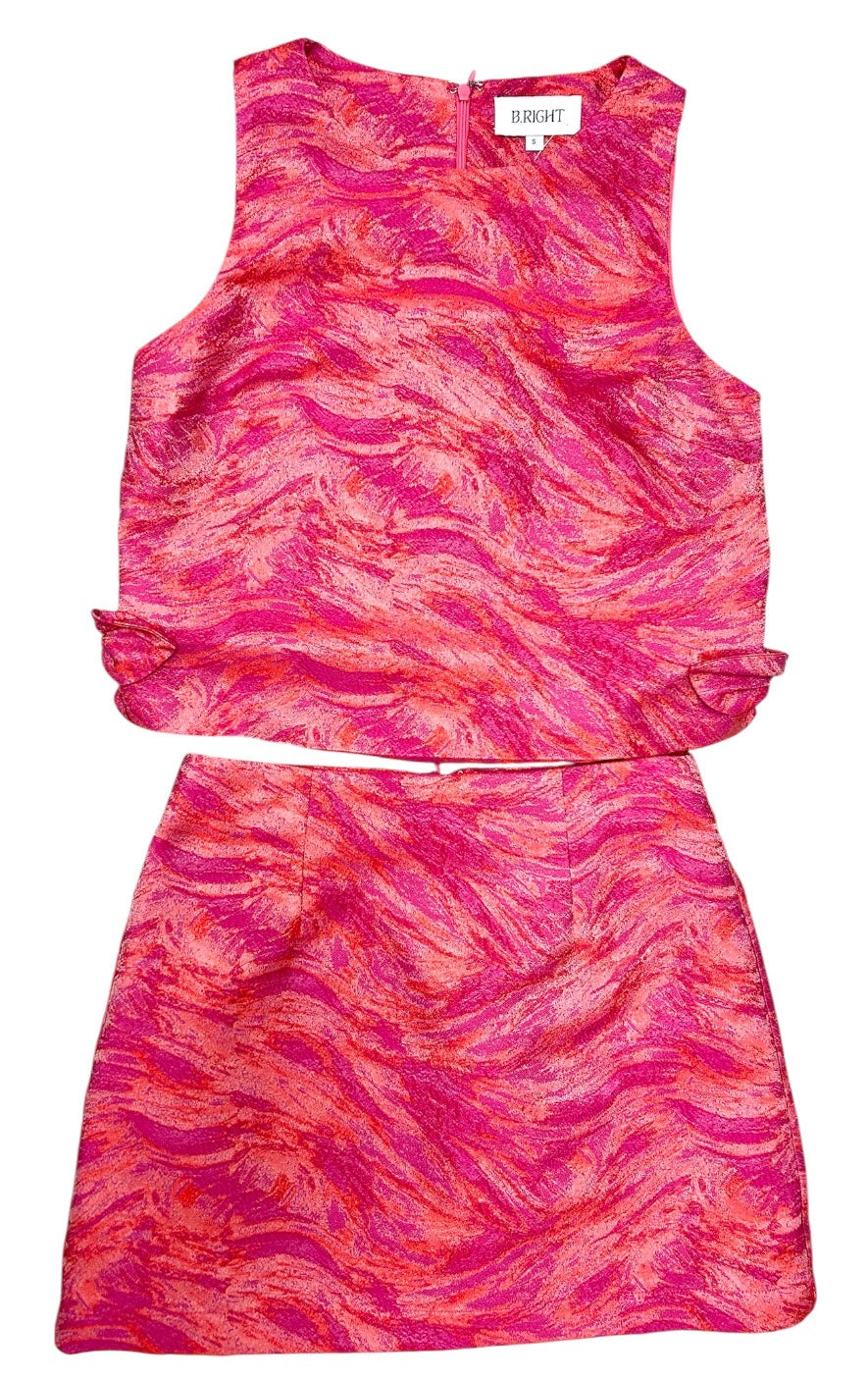 Christine Sunset Mirage Bow Top
